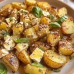 Baked Feta Potatoes