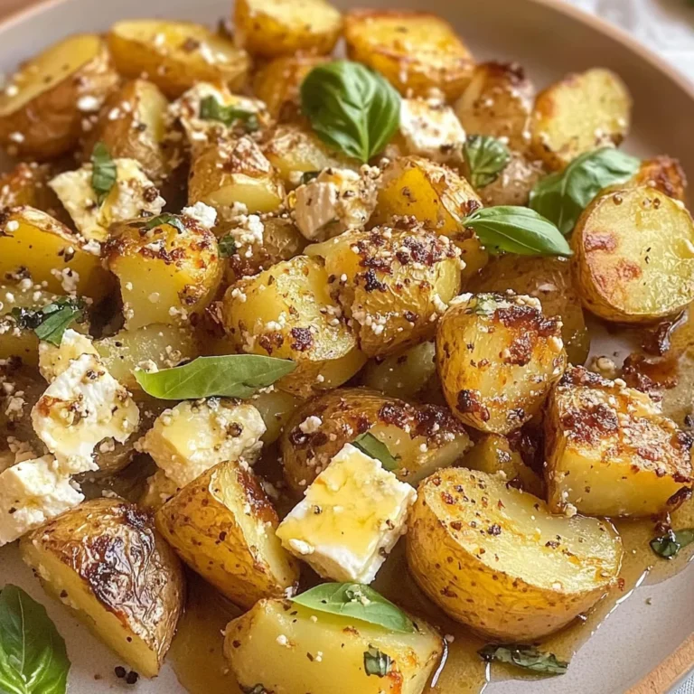 Baked Feta Potatoes