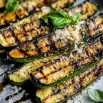 Grilled Zucchini with Parmesan