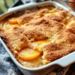 Old Fashioned Peach Cobbler