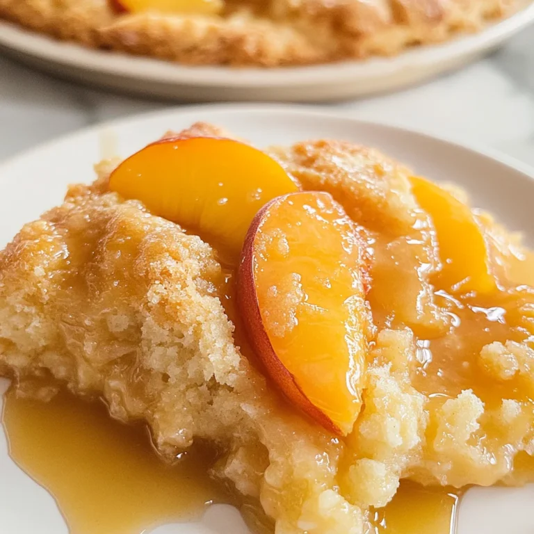 Peach Cobbler