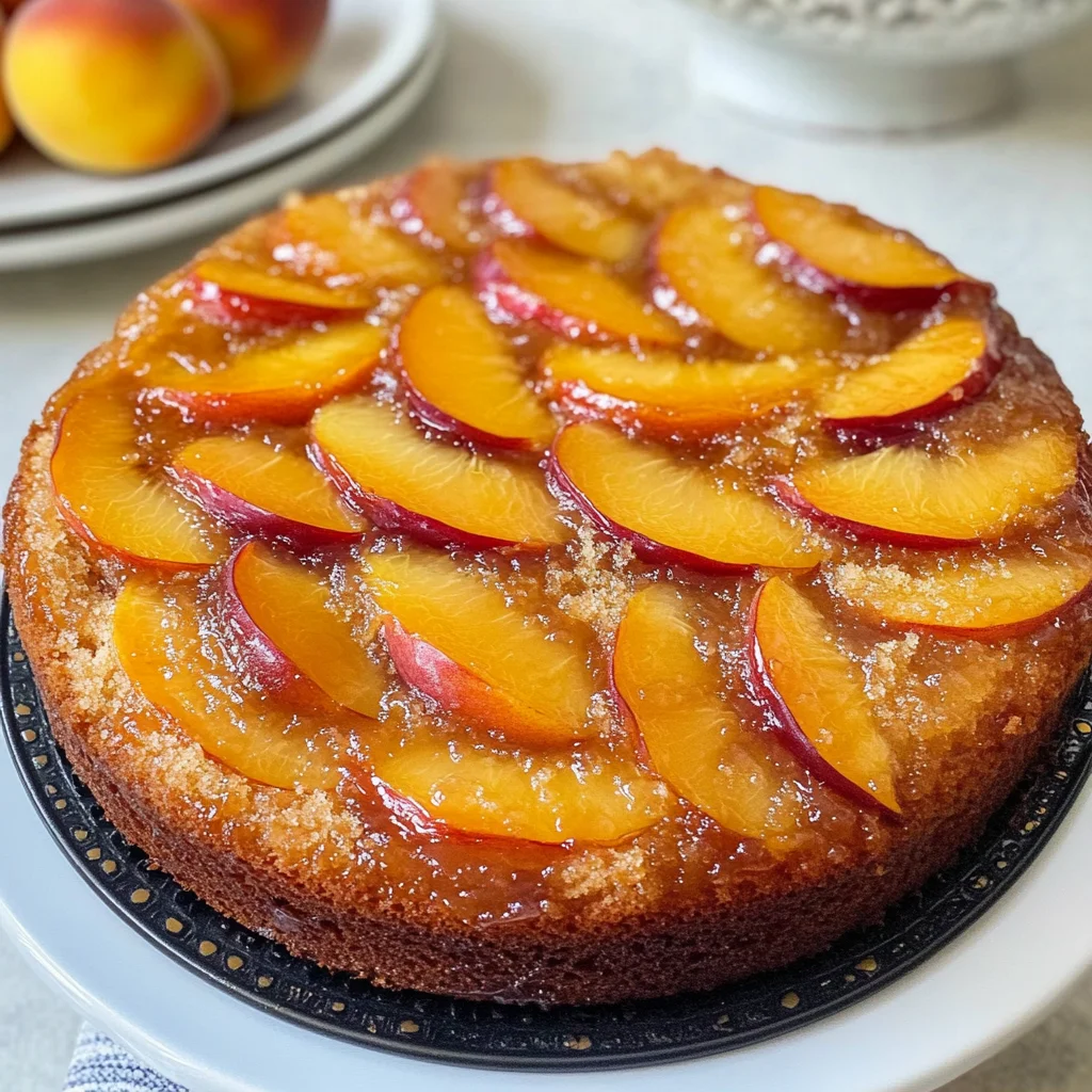 Peach Upside Down Cake