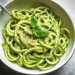 Raw Avocado Pesto Zucchini Noodles