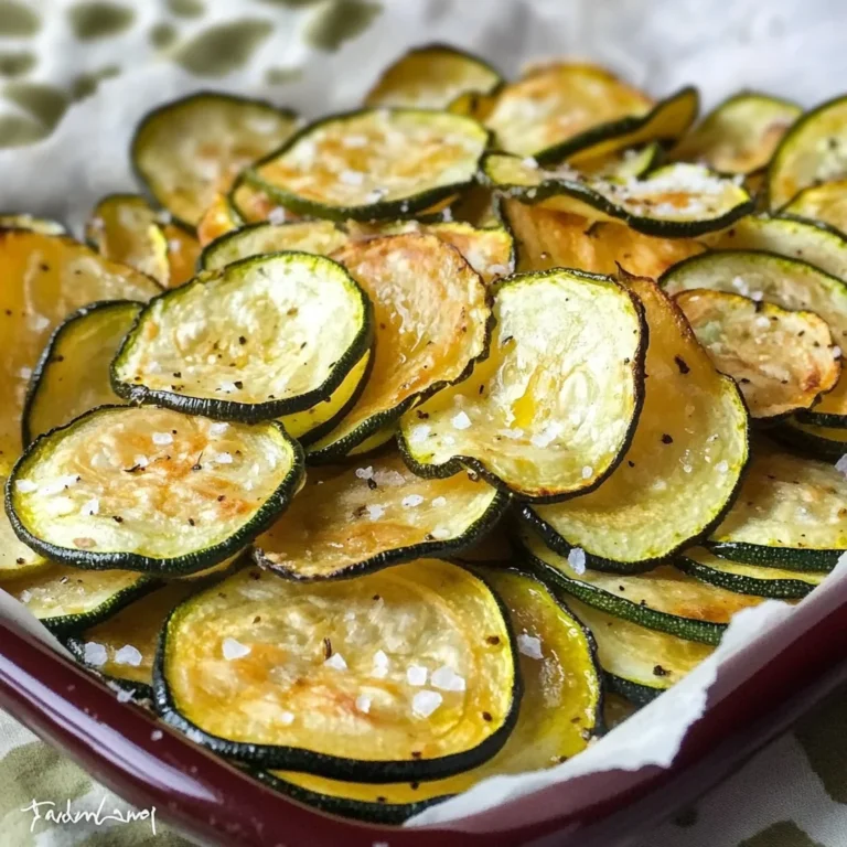 Salt and Vinegar Zucchini Chips