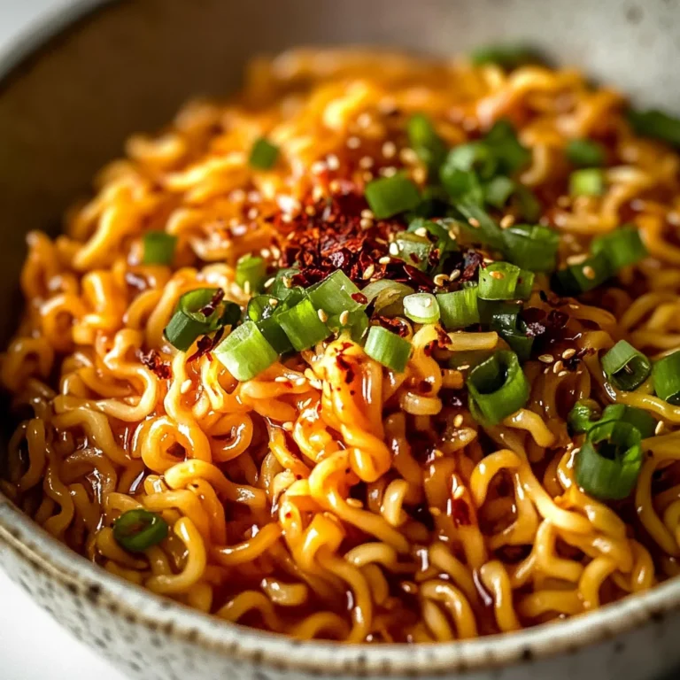Spicy Ramen Noodles
