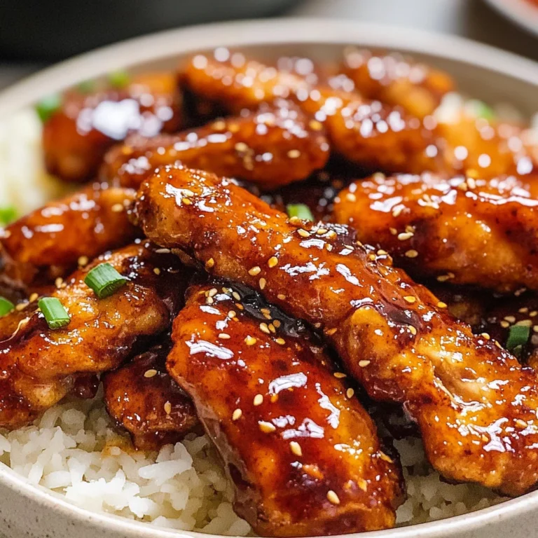 Sweet & Spicy Sticky Chicken