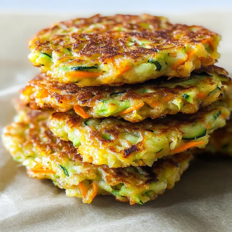 Zucchini Carrot Fritters