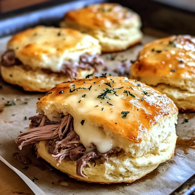 Baked French Dip Biscuits Recipe: A Comforting, Family-Friendly Meal