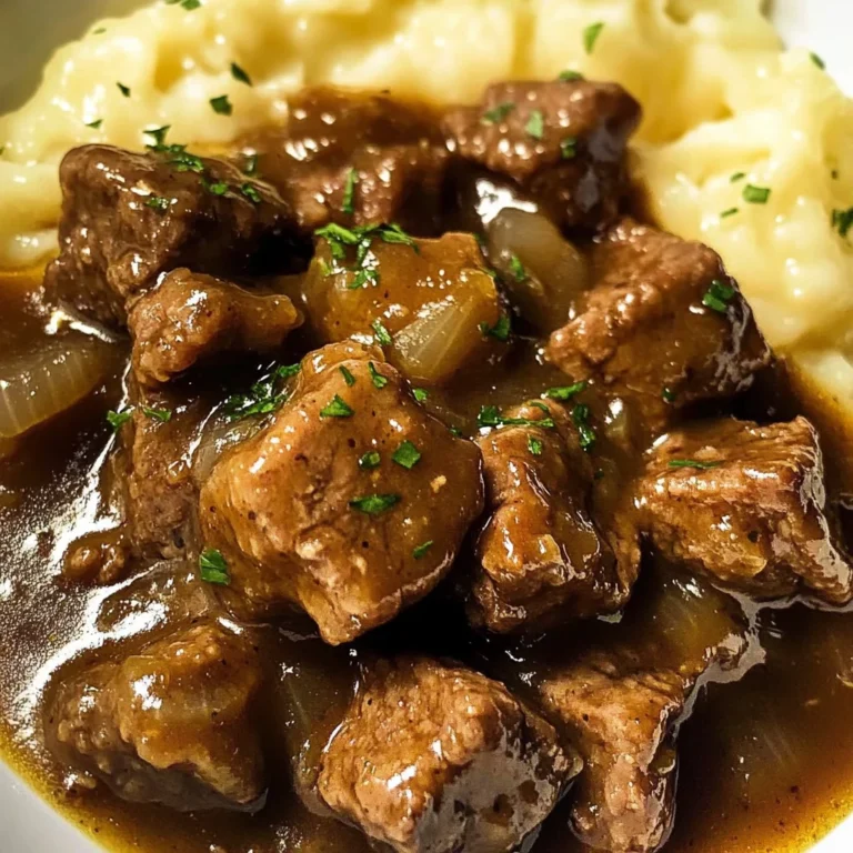 Beef Tips and Gravy