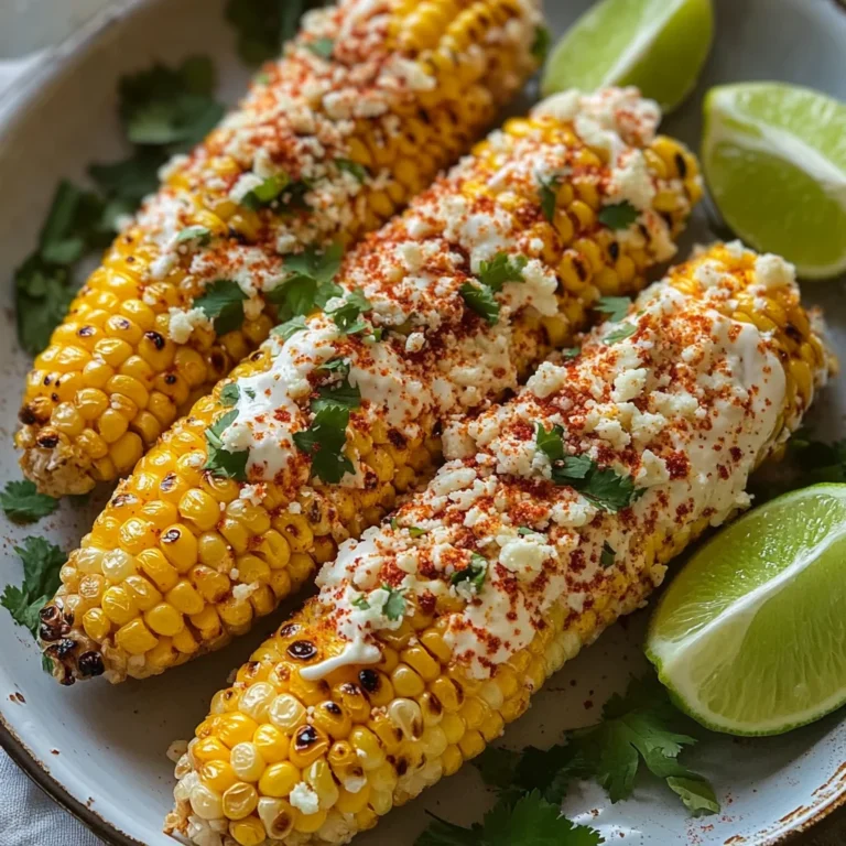 Delicious Elote: Easy Mexican Street Corn Recipe You’ll Love!