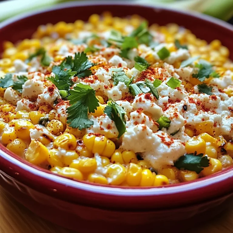 Delicious Street Corn Dip Recipe