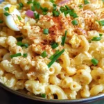 Deviled Egg Pasta Salad