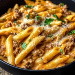High Protein Creamy Beef Pasta Recipe for Quick Weeknight Dinners