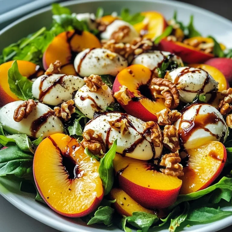 Millionaire Peach Salad