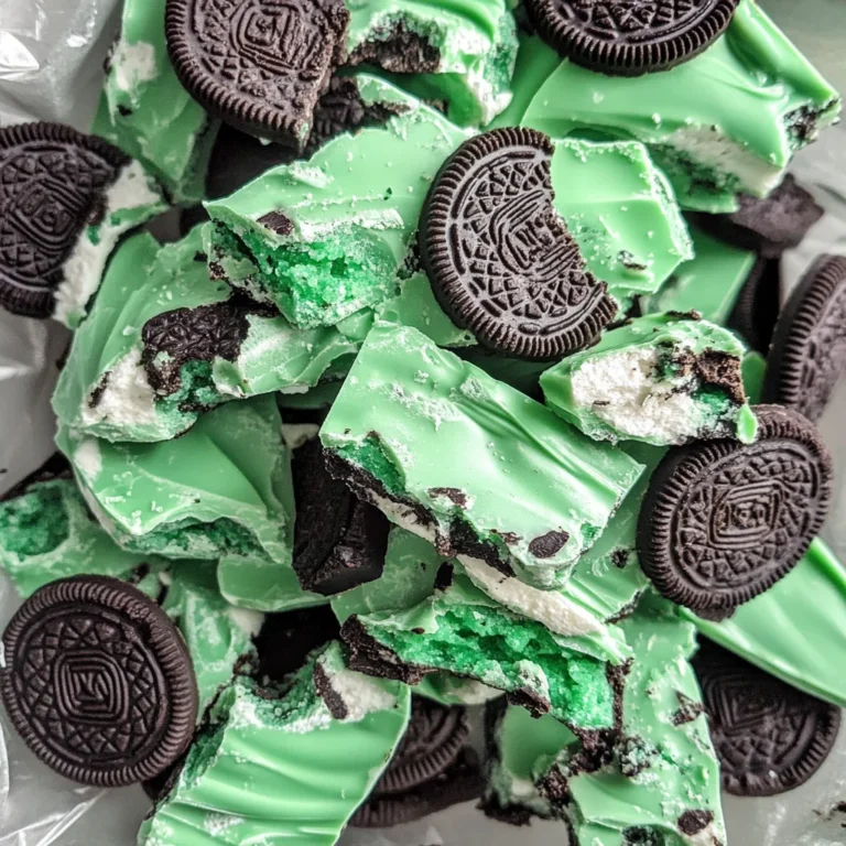 Mint Oreo Bark