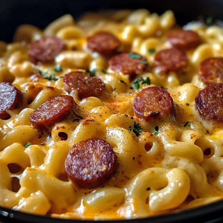 One-Pot Kielbasa Mac and Cheese