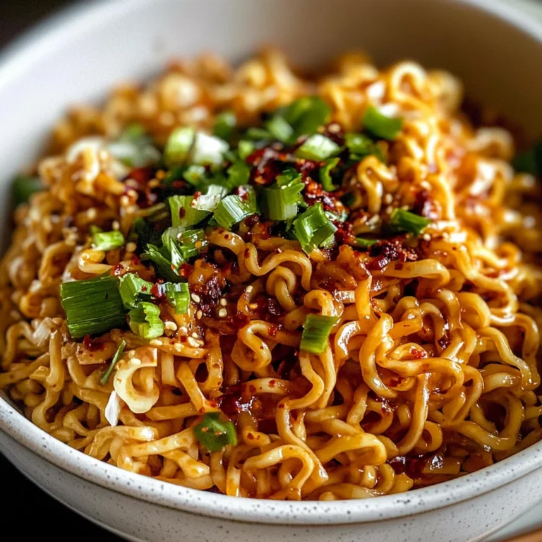 Spicy Ramen Noodles