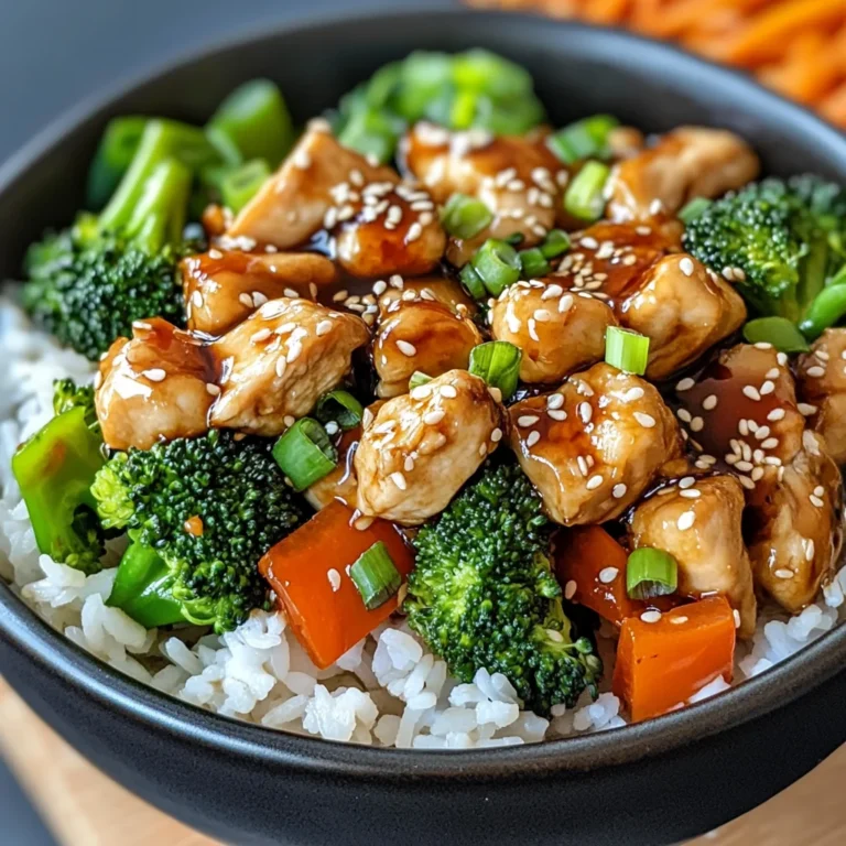 Teriyaki Chicken Rice Bowl