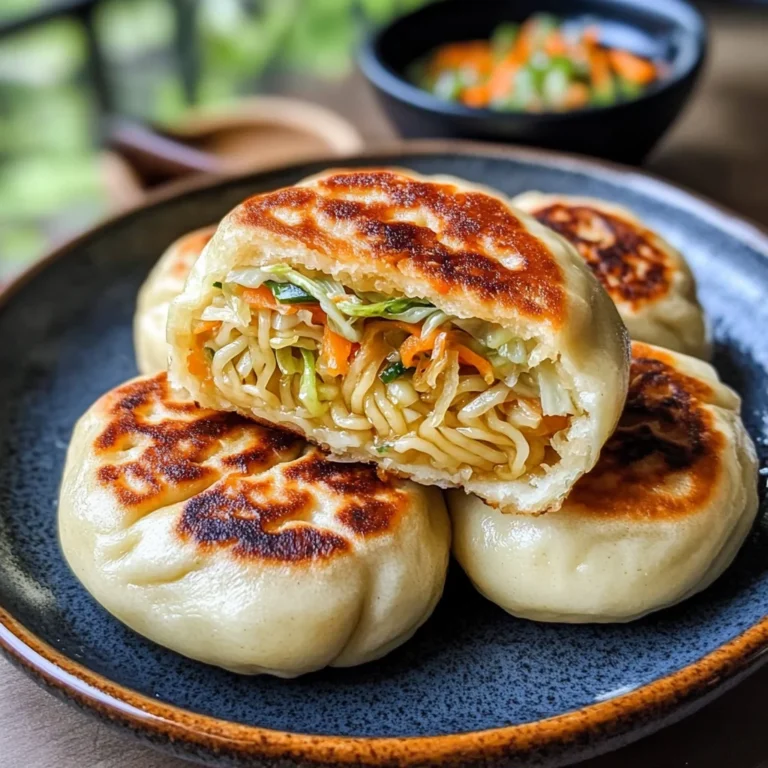 Vegan Pan-Fried Buns (Sheng Jian Bao, 生煎包)